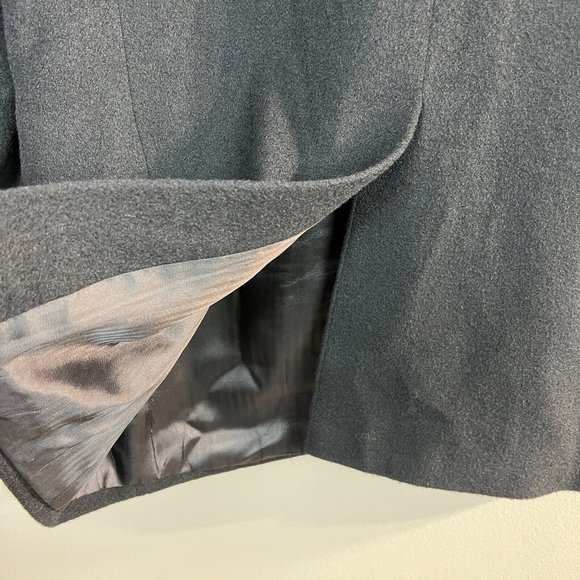 Stafford Blazer Jacket Sport Coat 42R Men Black 100% Camel Hair 2-Button Classic - Picture 8 of 13